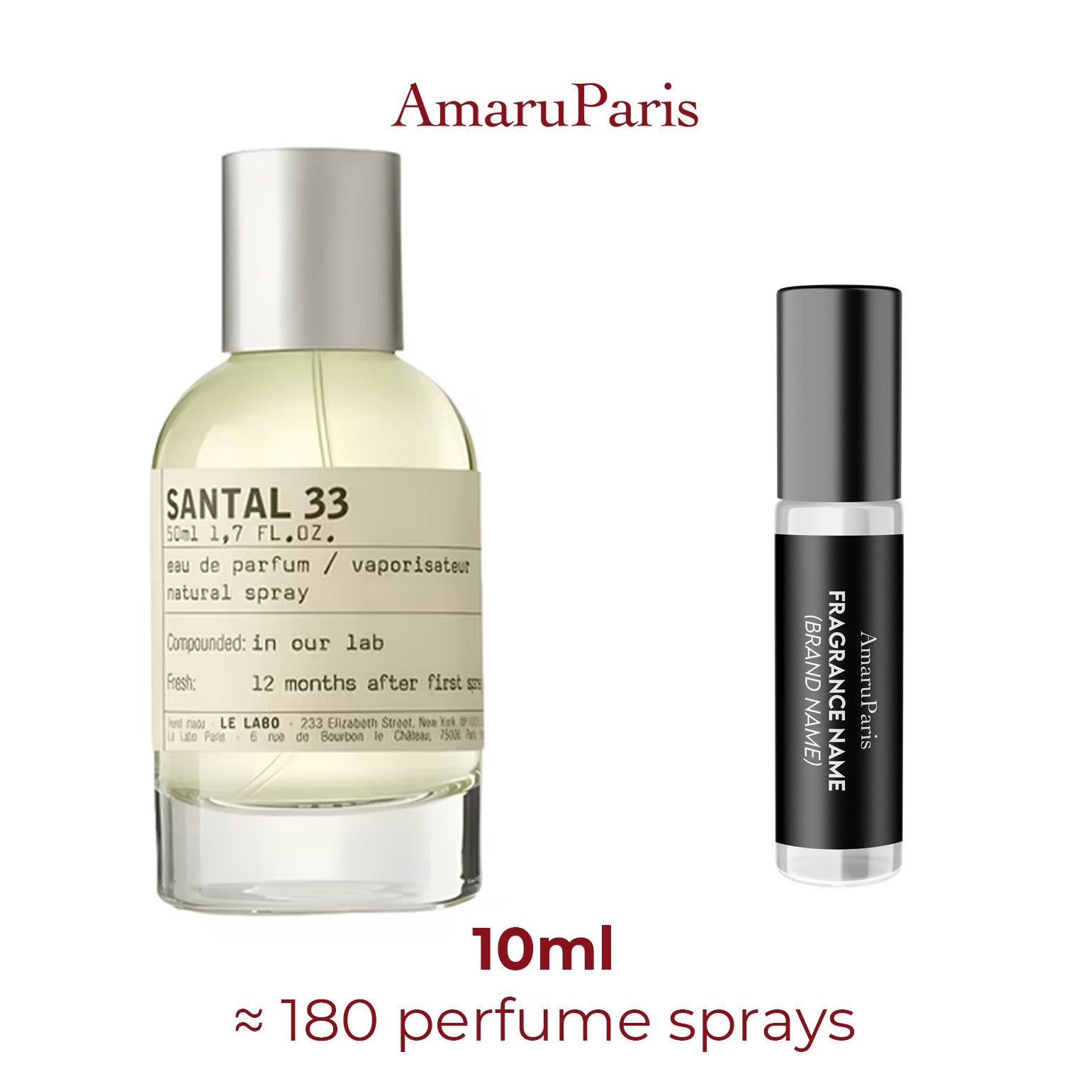 Parfum Santal 33 Le Labo unisexe - ParfumAmaruParis
