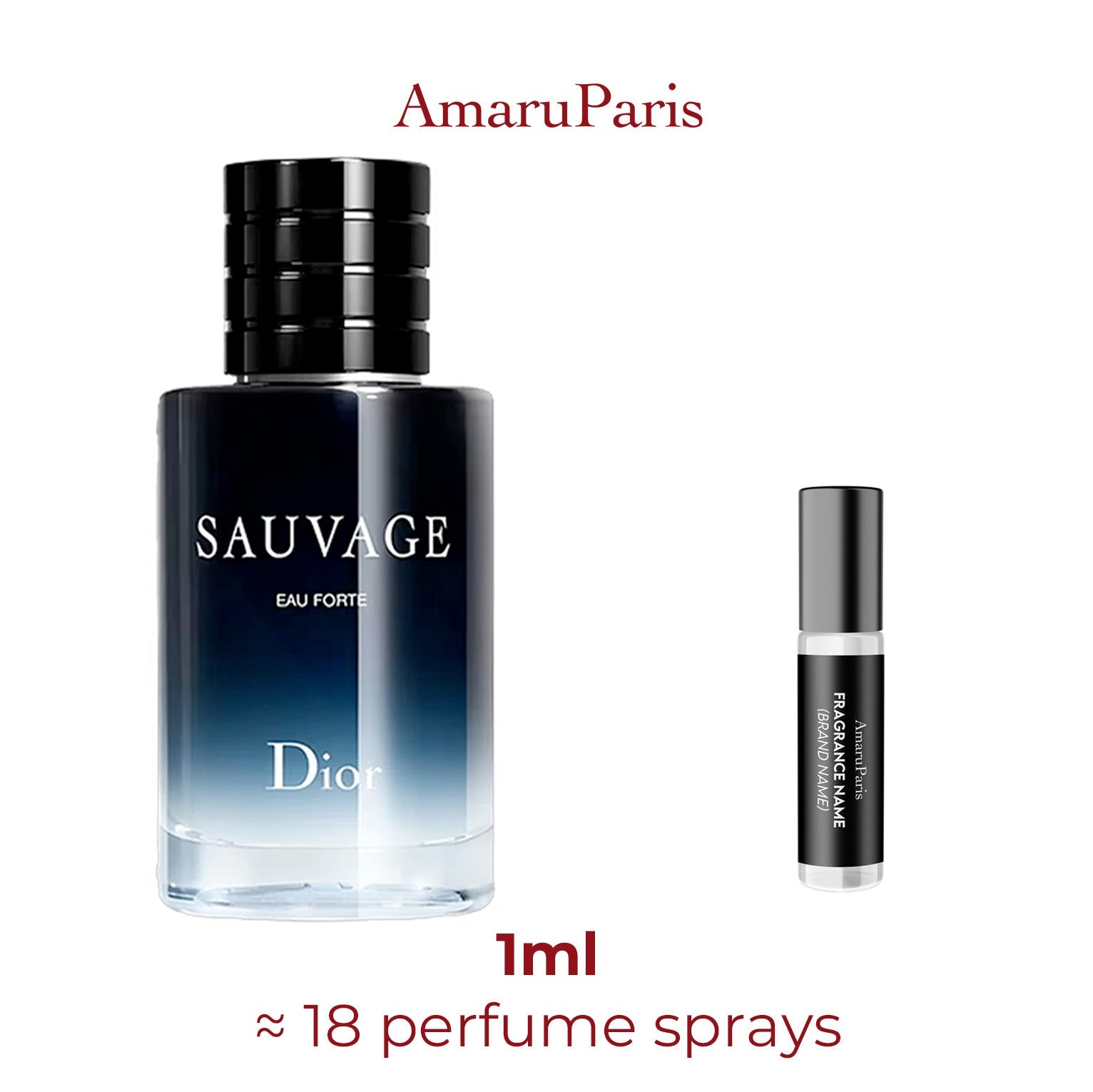 Parfum Sauvage Eau Forte Dior pour homme - ParfumAmaruParis