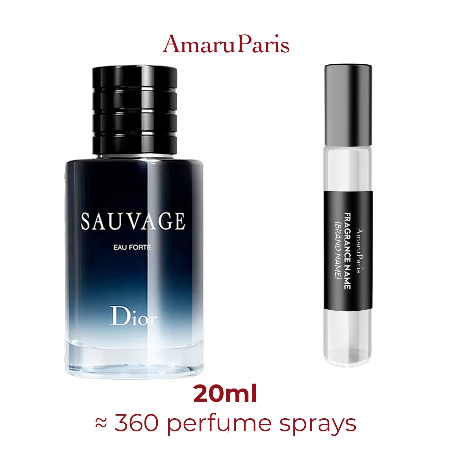 Parfum Sauvage Eau Forte Dior pour homme - ParfumAmaruParis