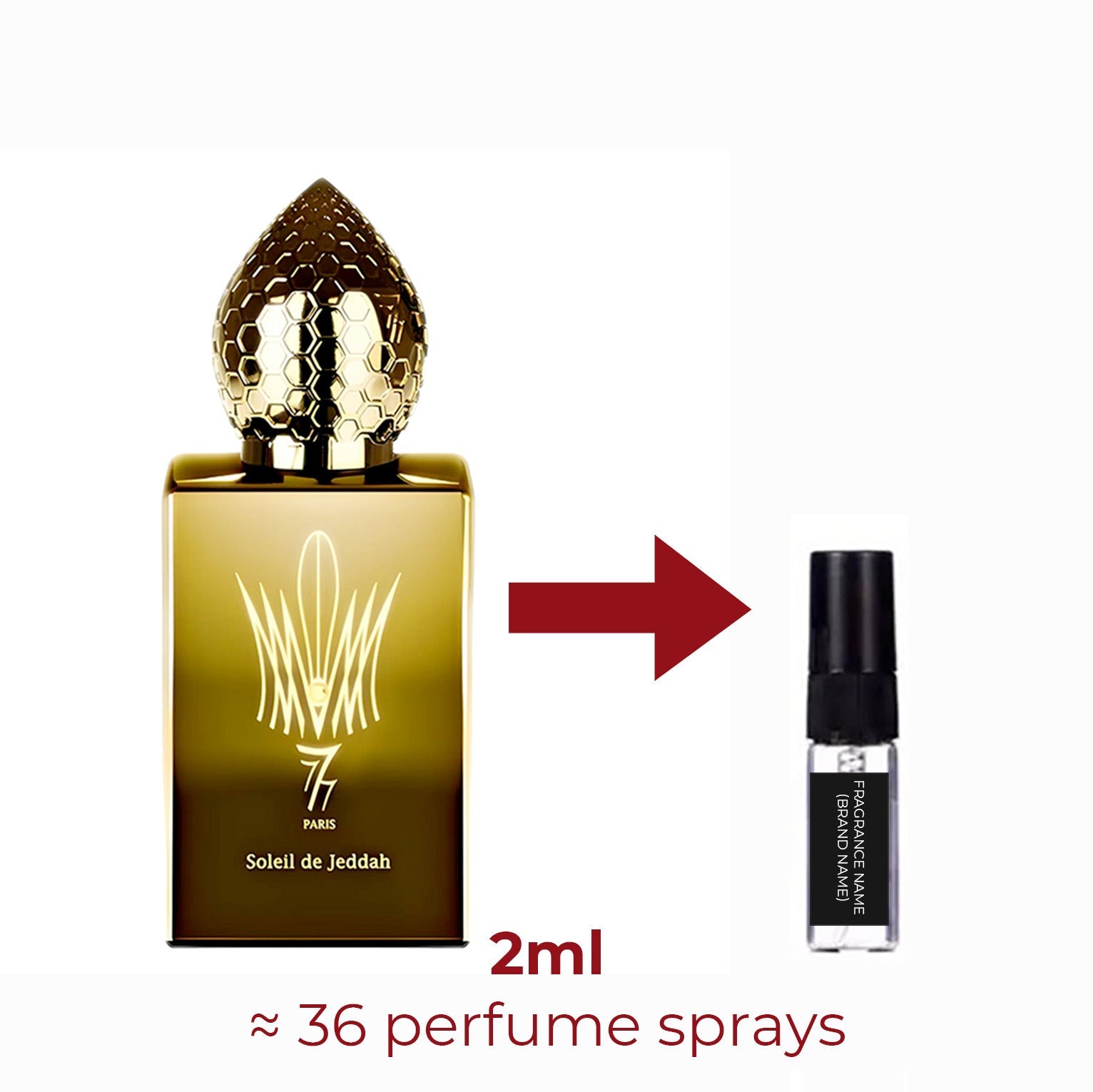 Parfum Soleil de Jeddah Stéphane Humbert Lucas 777 unisexe - ParfumAmaruParis