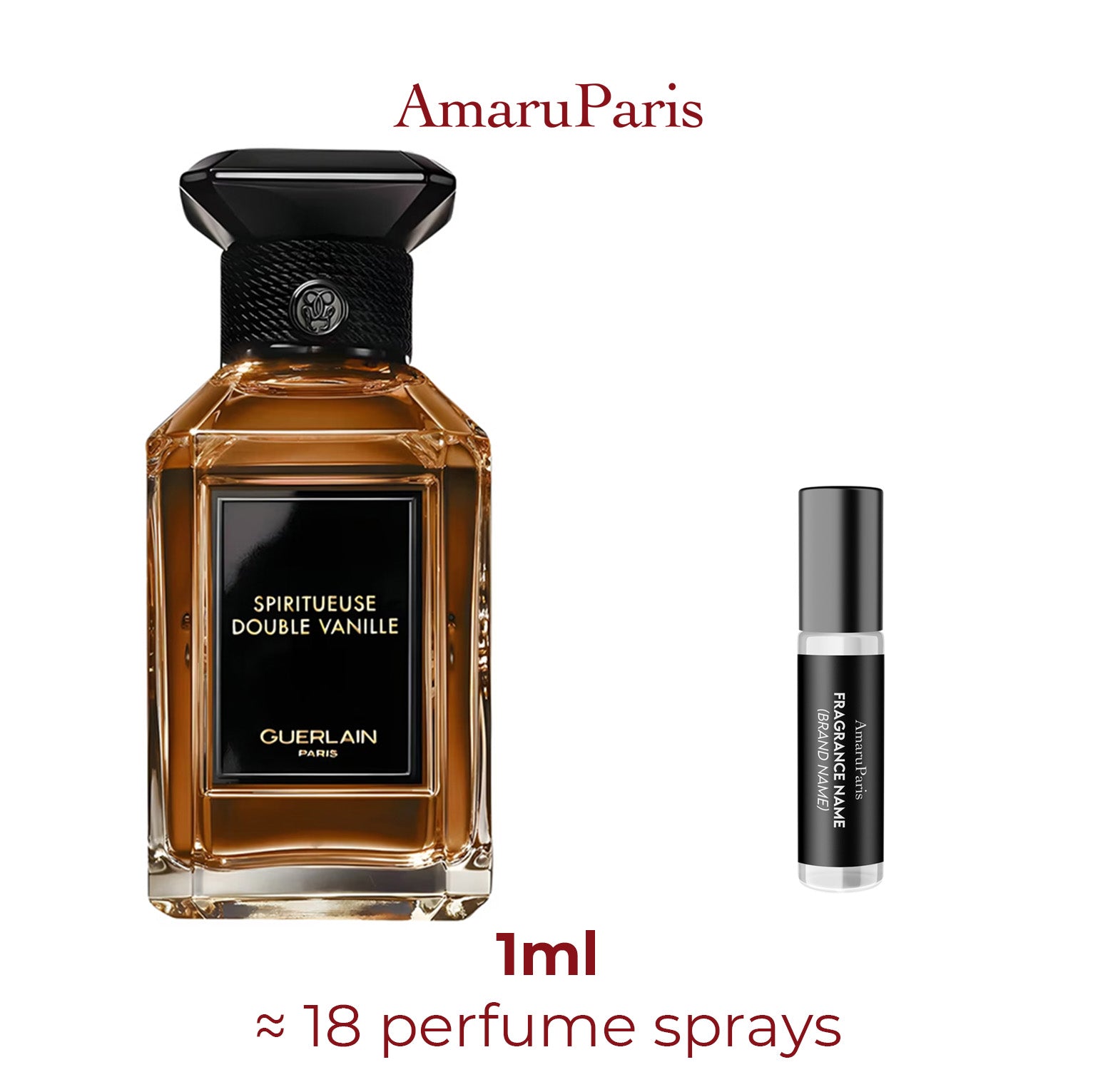 Spiritueuse Double Vanille Guerlain - Amaru Paris Miniature Perfume