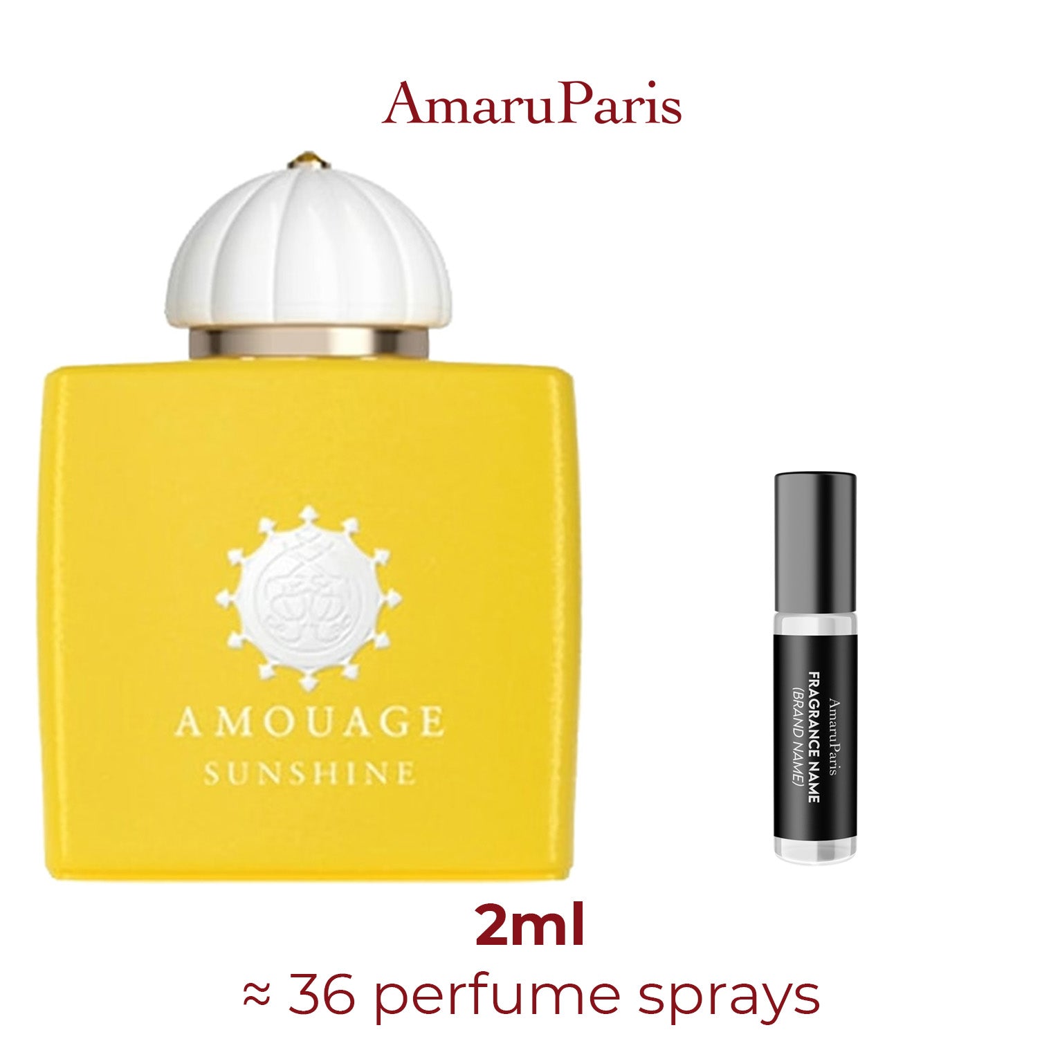 Sunshine Woman Amouage - Miniature Perfume Amaru Paris