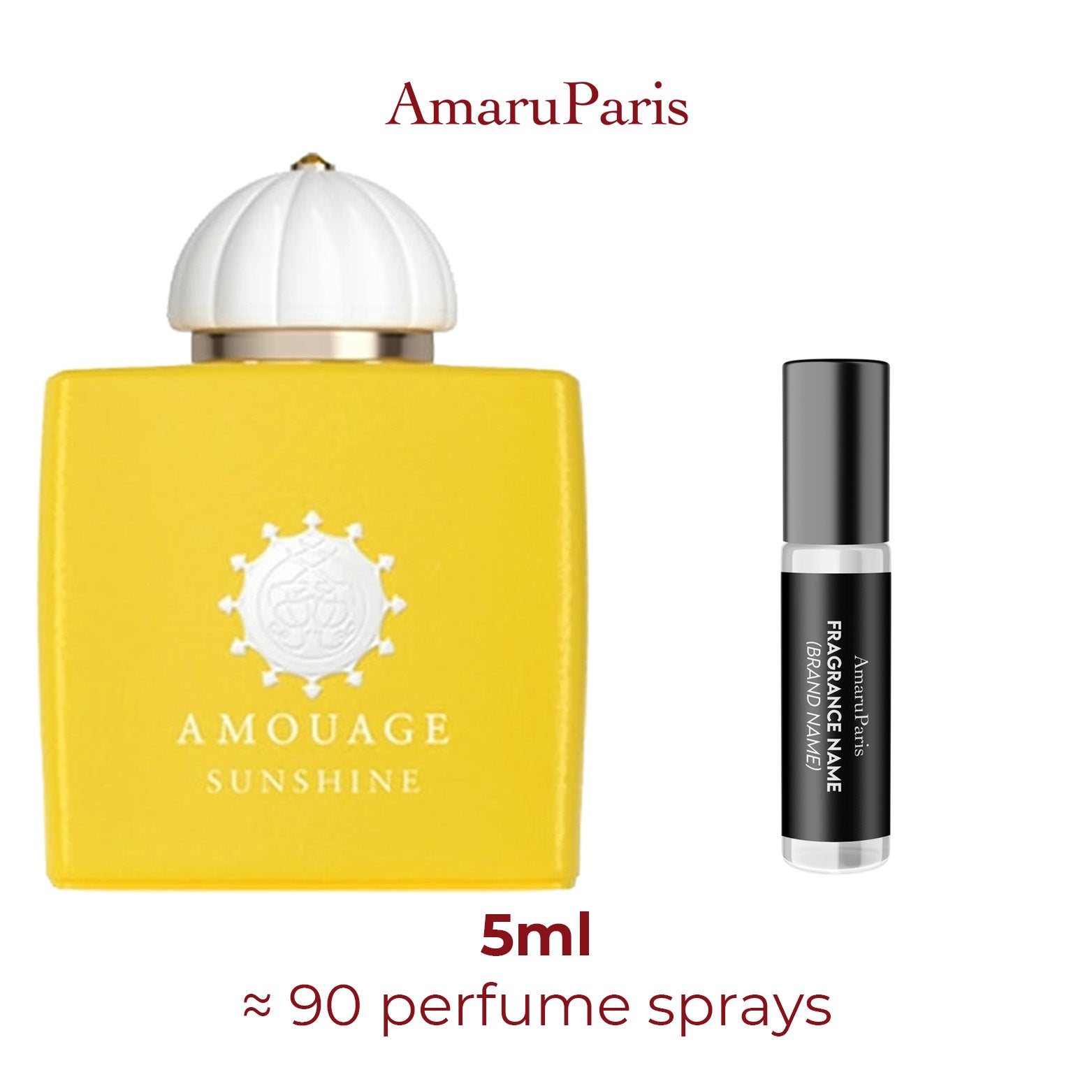 Sunshine Woman Amouage - Miniature Perfume Amaru Paris
