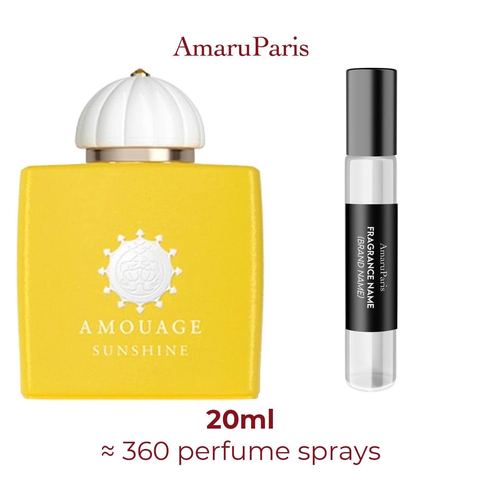 Sunshine Woman Amouage - Miniature Perfume Amaru Paris