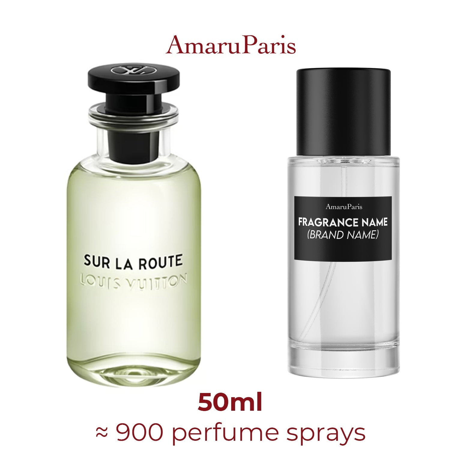 Sur la Route Louis Vuitton - Parfum Miniature Amaru Paris