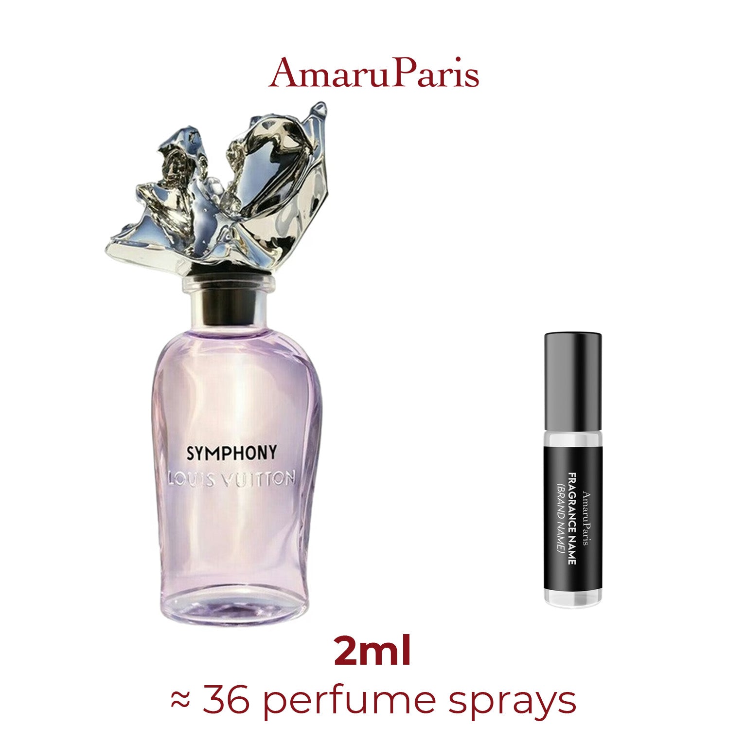 Symphony Louis Vuitton - Amaru Paris Miniature Perfume