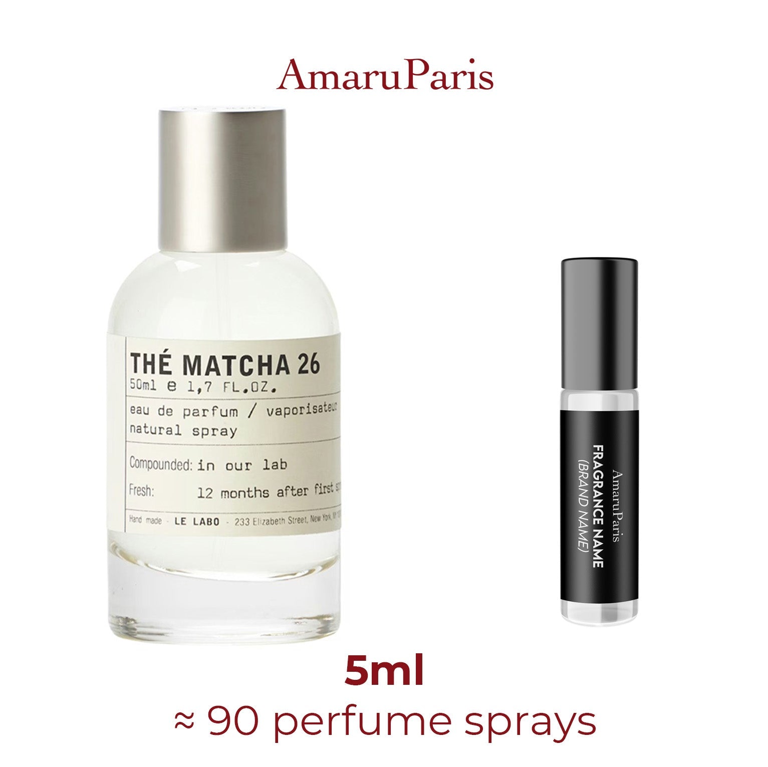 Der Matcha 26 Le Labo – Miniaturparfüm Amaru Paris
