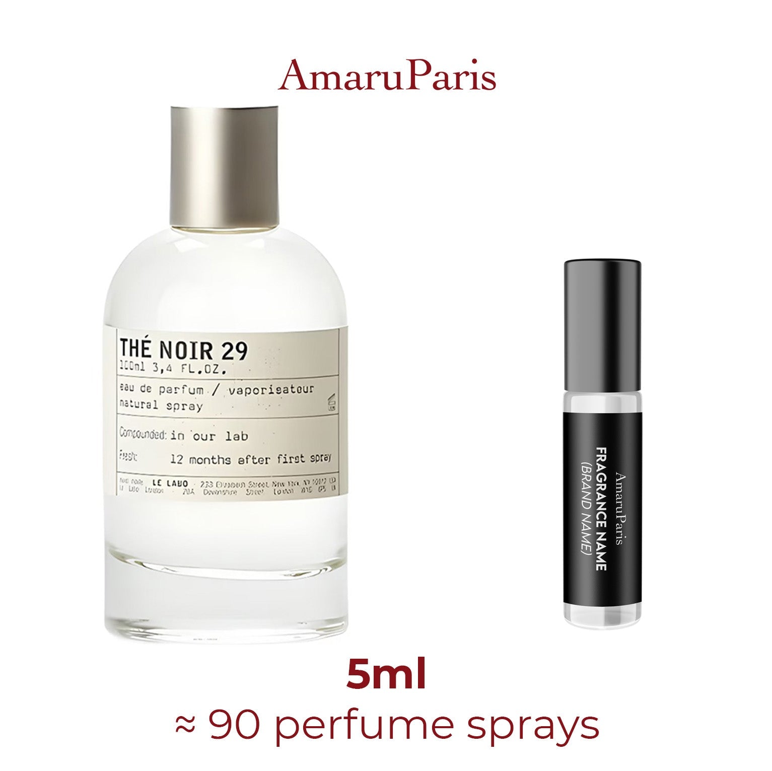 The Noir 29 Le Labo - Parfum Miniature Amaru Paris