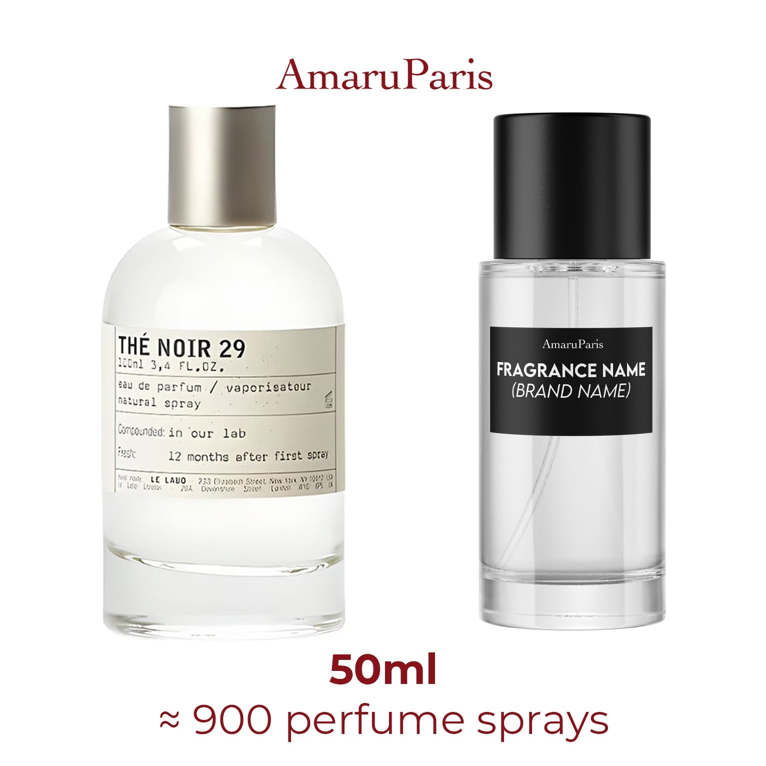 The Noir 29 Le Labo - Parfum Miniature Amaru Paris