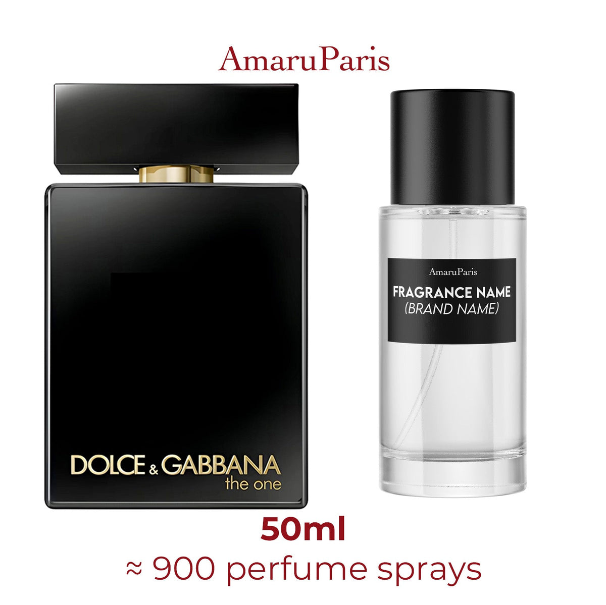 Parfum The One for Men Eau de Parfum Intense Dolce & Gabbana pour homme - ParfumAmaruParis