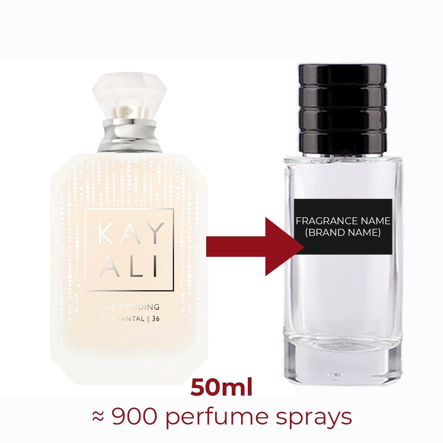 Parfum The Wedding Silk Santal | 36 Kayali Fragrances pour femme - ParfumAmaruParis