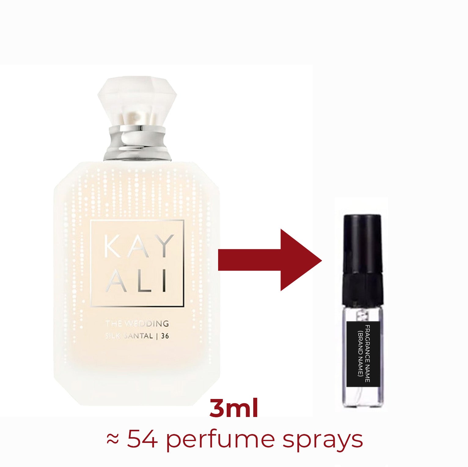 Parfum The Wedding Silk Santal | 36 Kayali Fragrances pour femme - ParfumAmaruParis