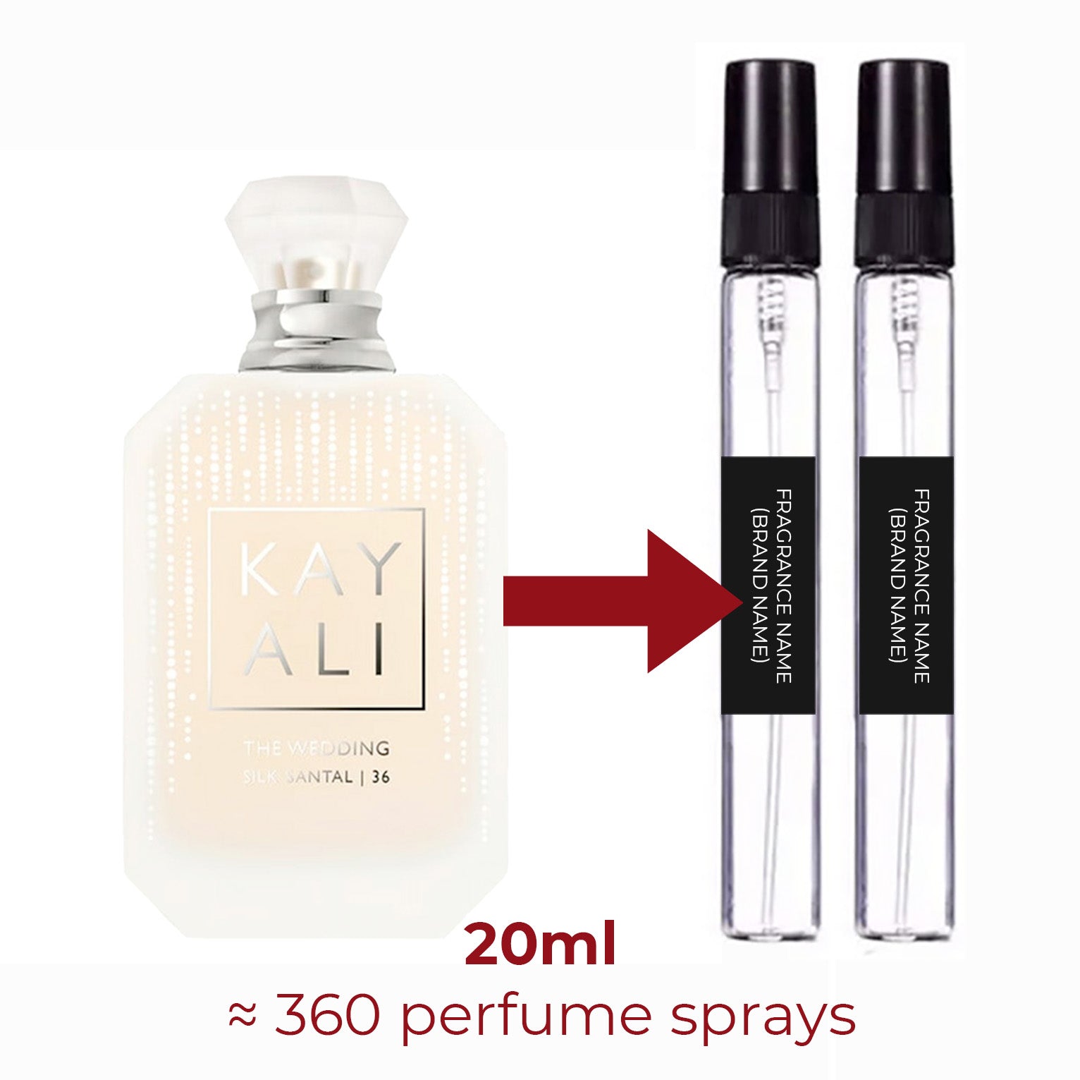 Parfum The Wedding Silk Santal | 36 Kayali Fragrances pour femme - ParfumAmaruParis