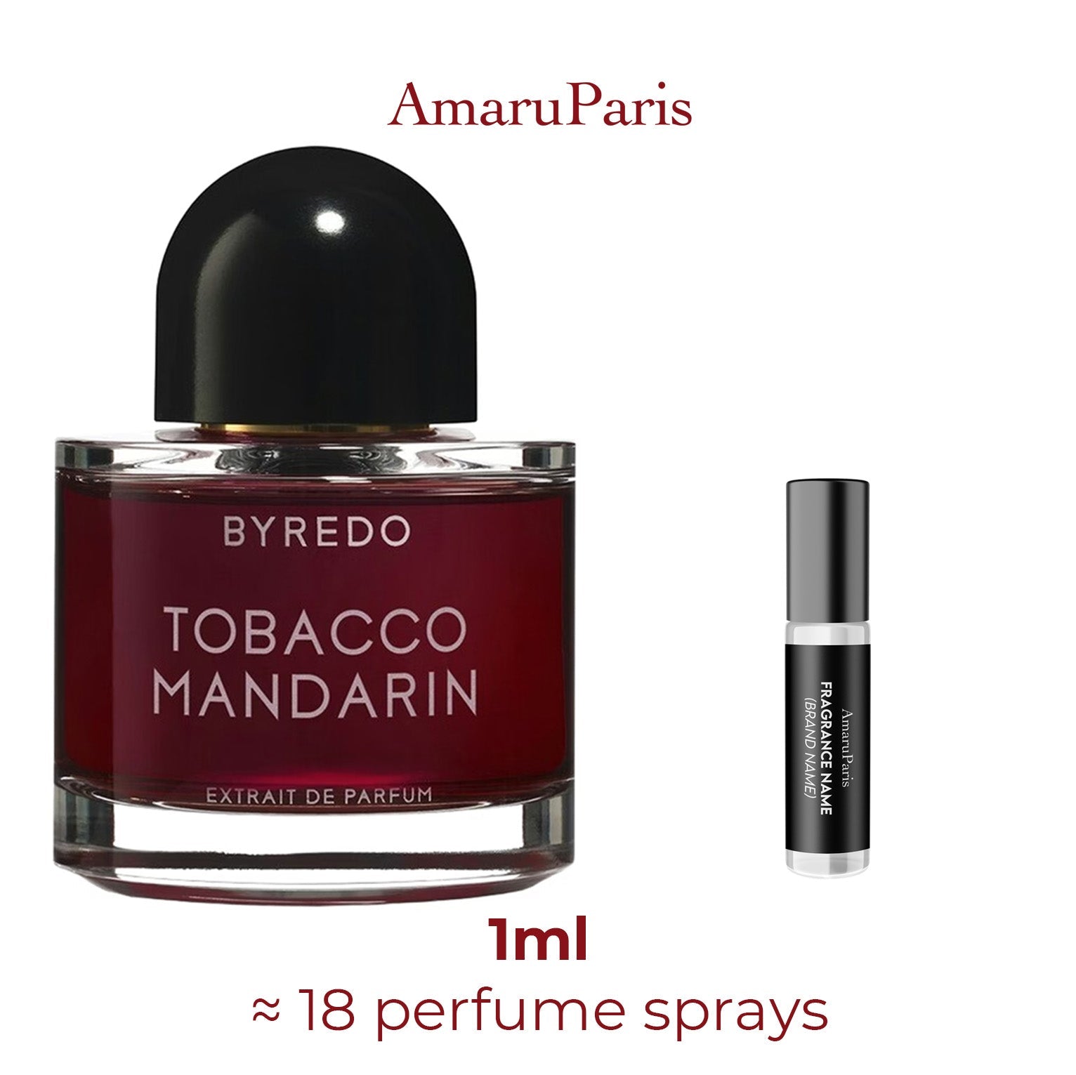 Tobacco Mandarin Byredo - Miniature Perfume Amaru Paris
