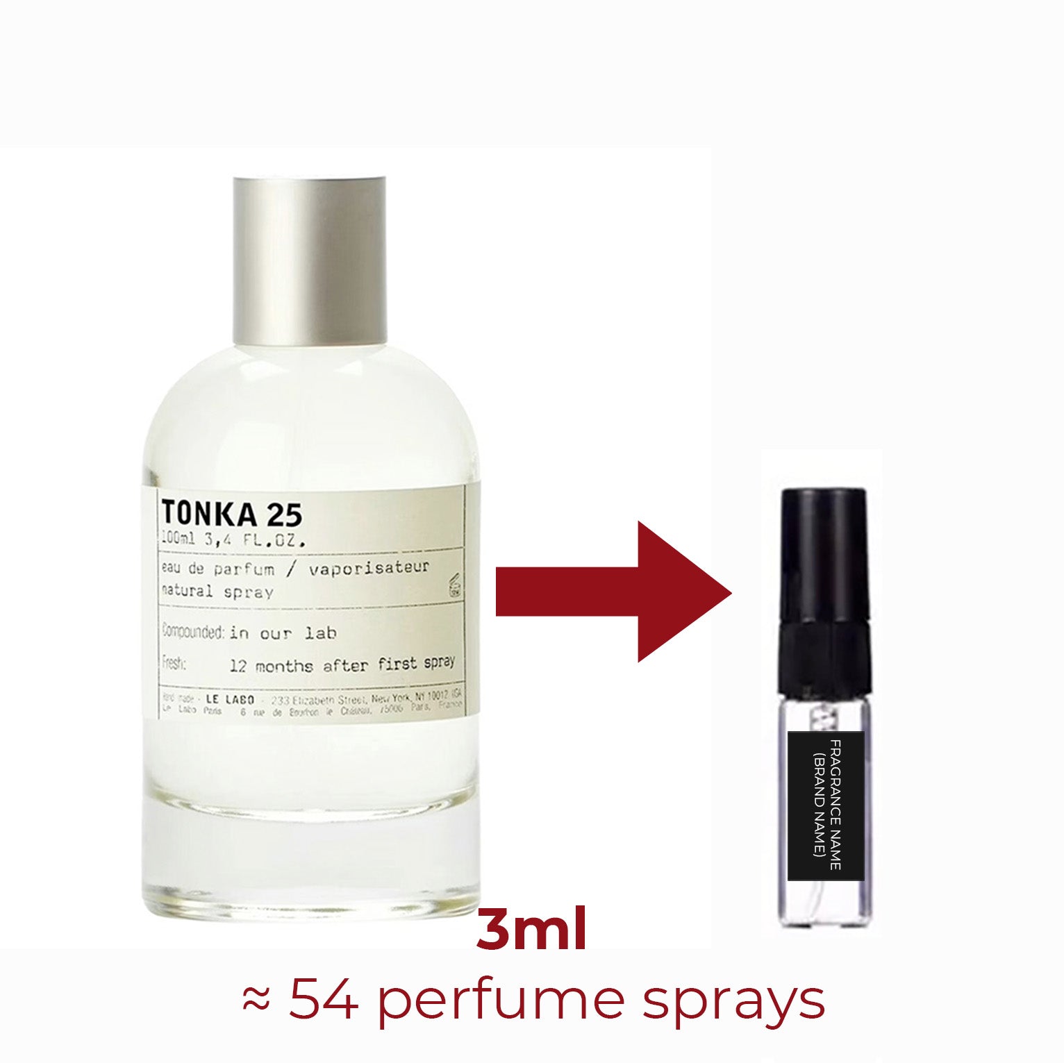 Parfum Tonka 25 Le Labo unisexe - ParfumAmaruParis