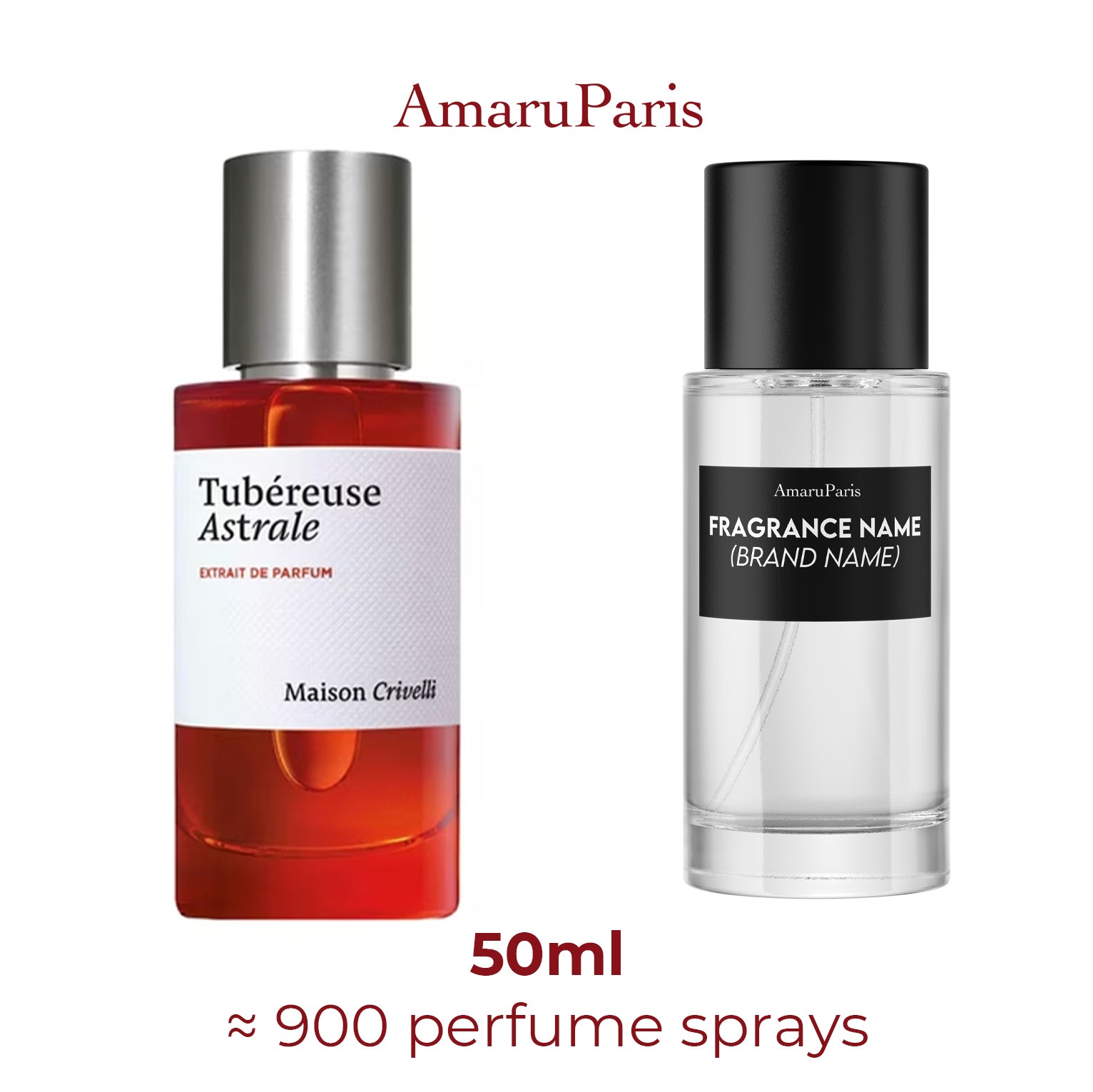 Tuberose Astrale Maison Crivelli - Miniature Perfume Amaru Paris