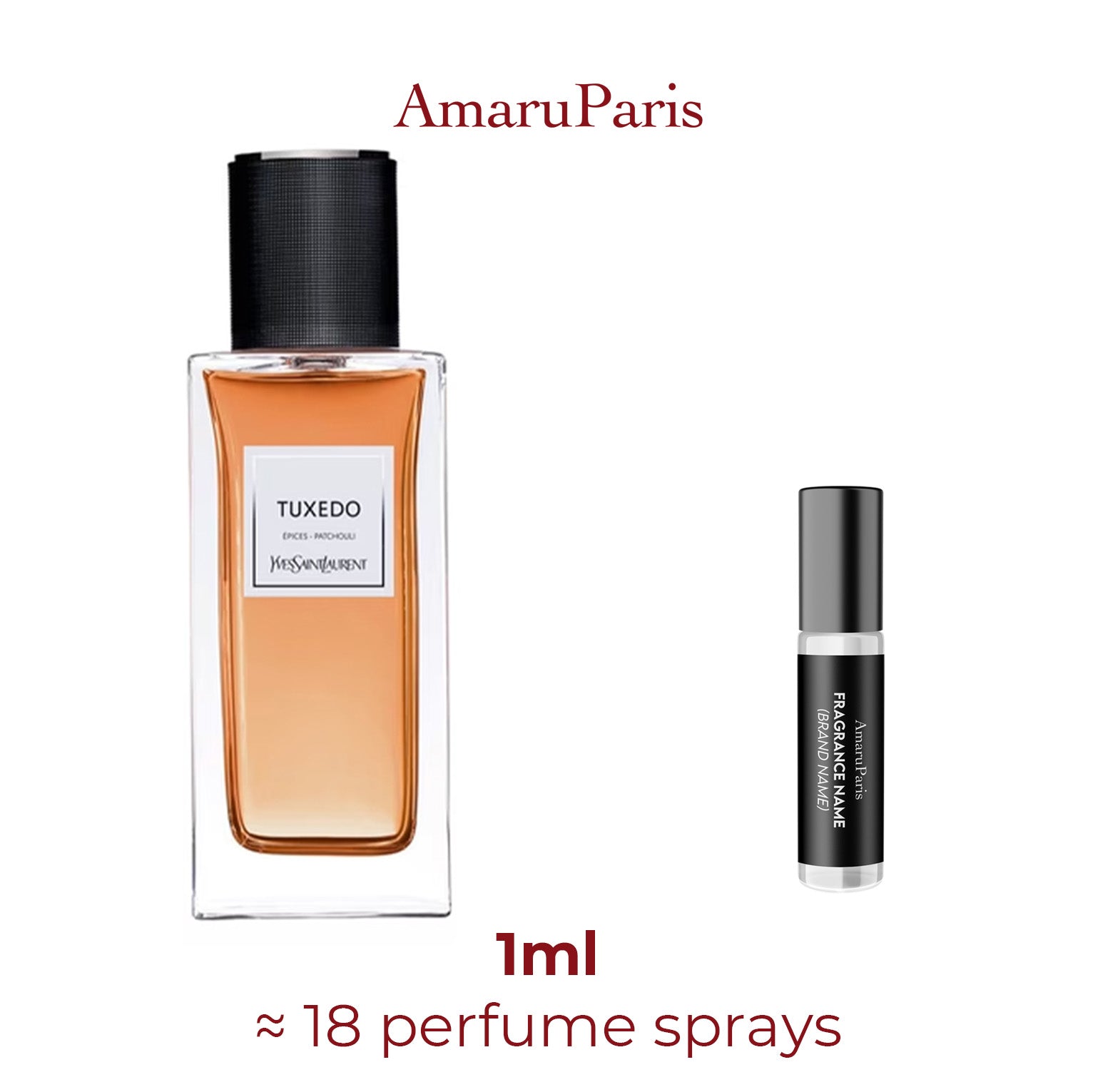 Yves Saint Laurent Tuxedo - Amaru Paris Miniature Perfume