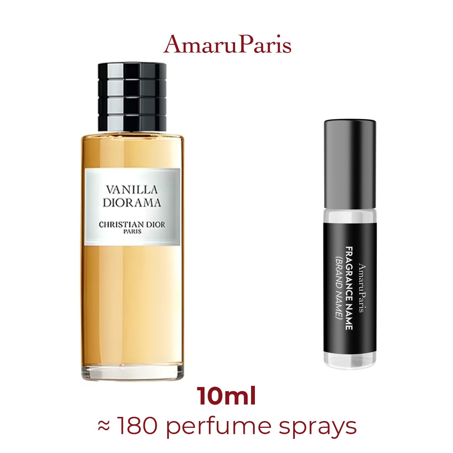 Vanilla Diorama Dior - Parfum Miniature Amaru Paris