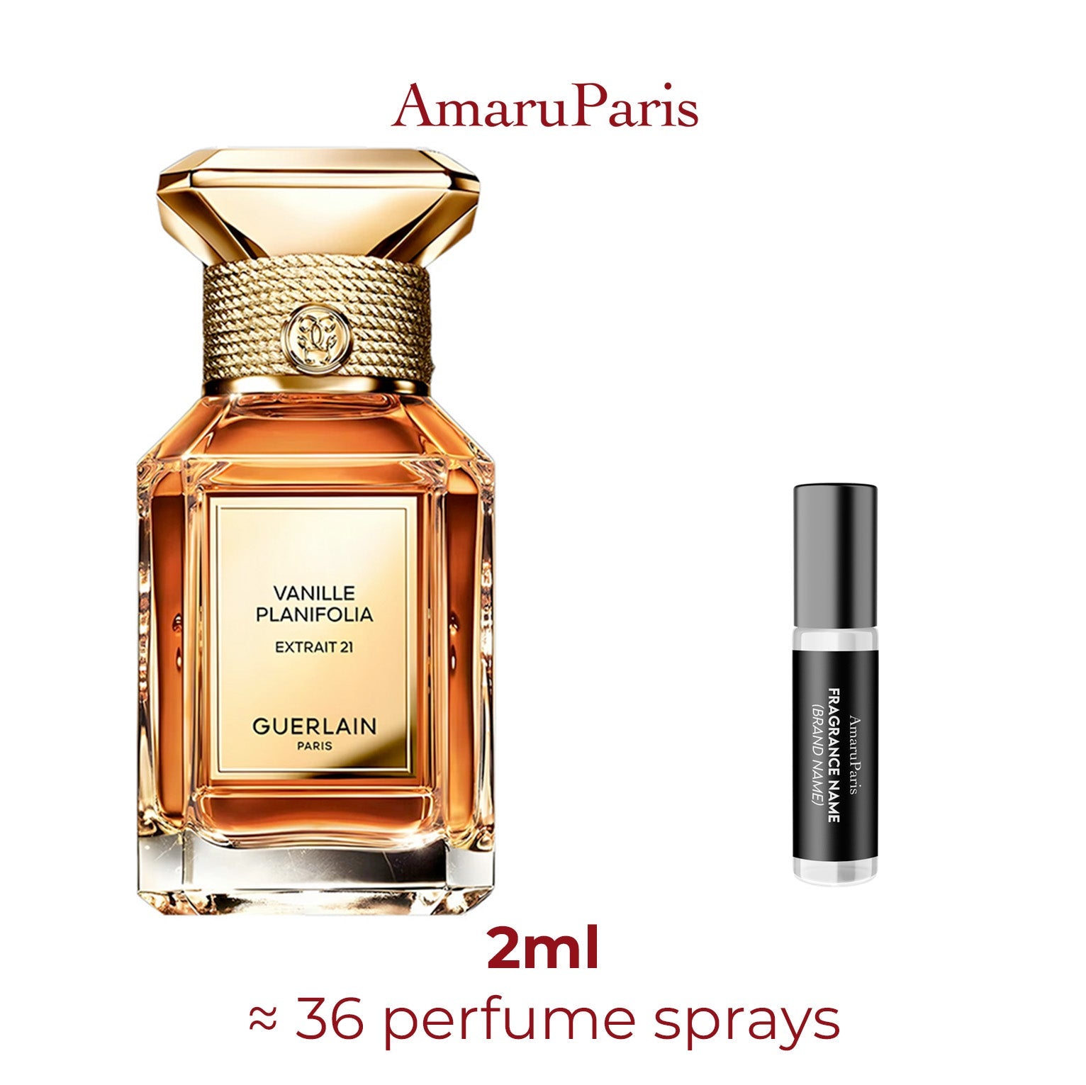 Parfum Vanille Planifolia Extrait 21 Guerlain unisexe - ParfumAmaruParis