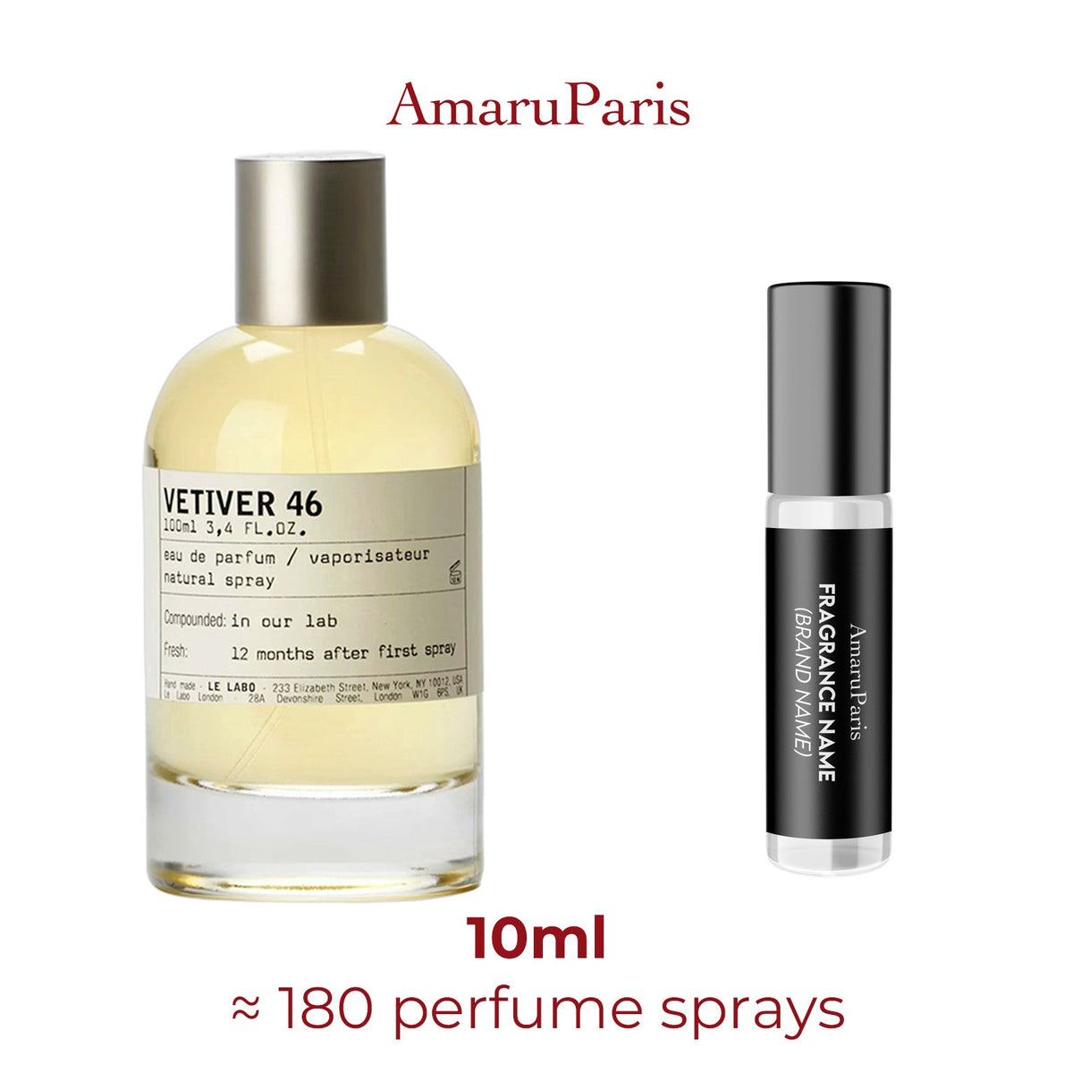 Parfum Vetiver 46 Le Labo unisexe - ParfumAmaruParis