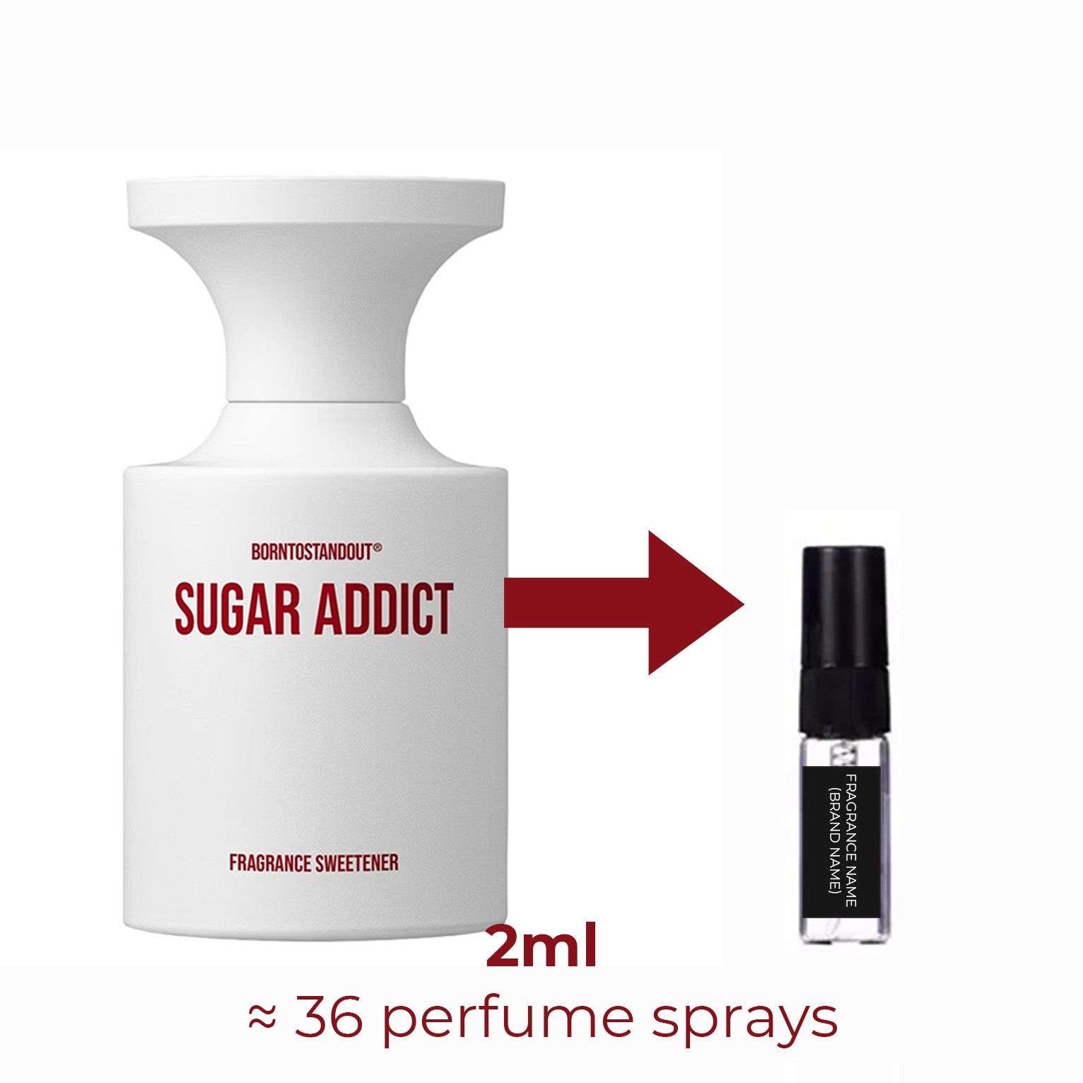 Sugar Addict BORNTOSTANDOUT® unisexe - ParfumAmaruParis