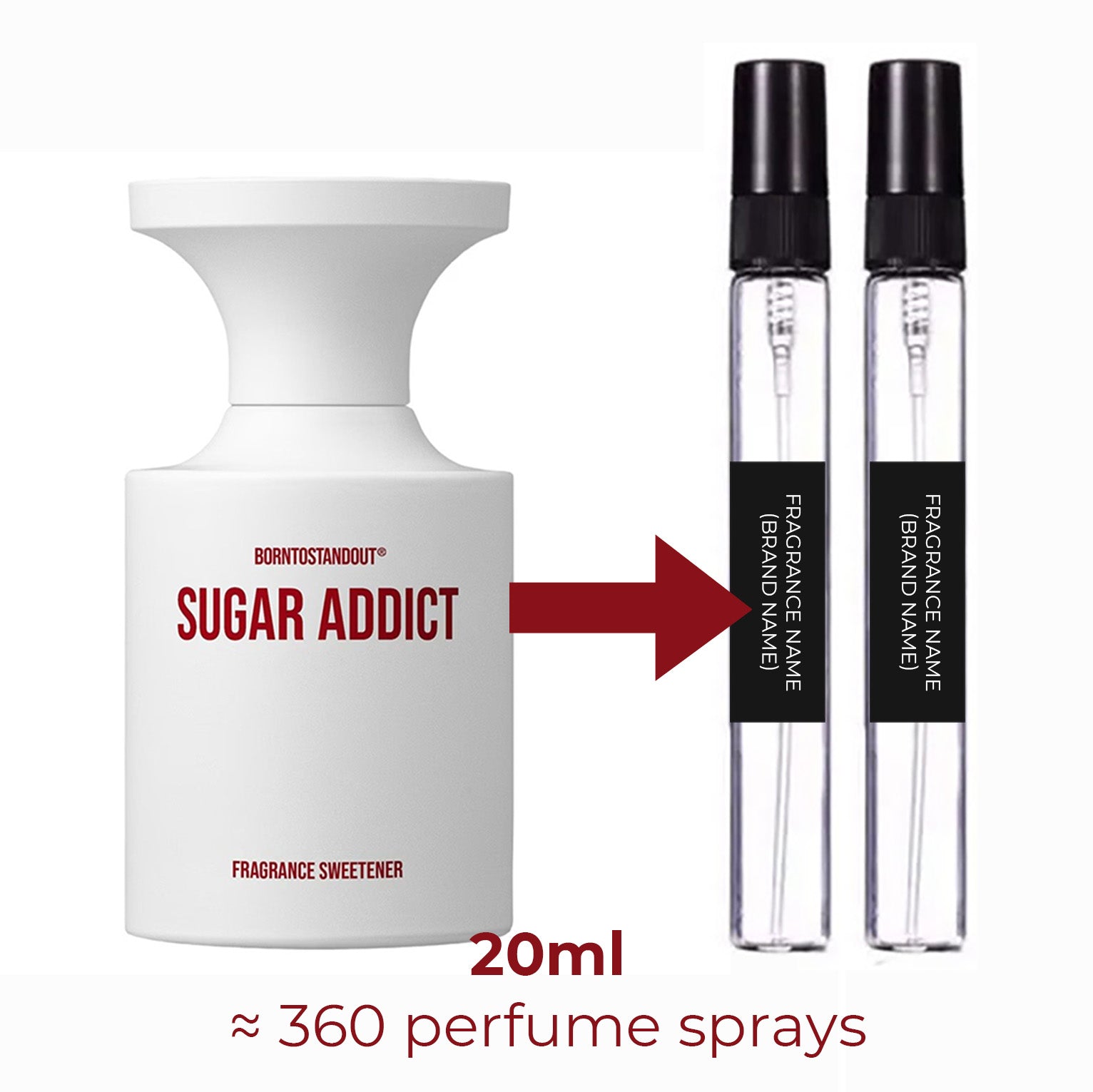 Sugar Addict BORNTOSTANDOUT® unisexe - ParfumAmaruParis