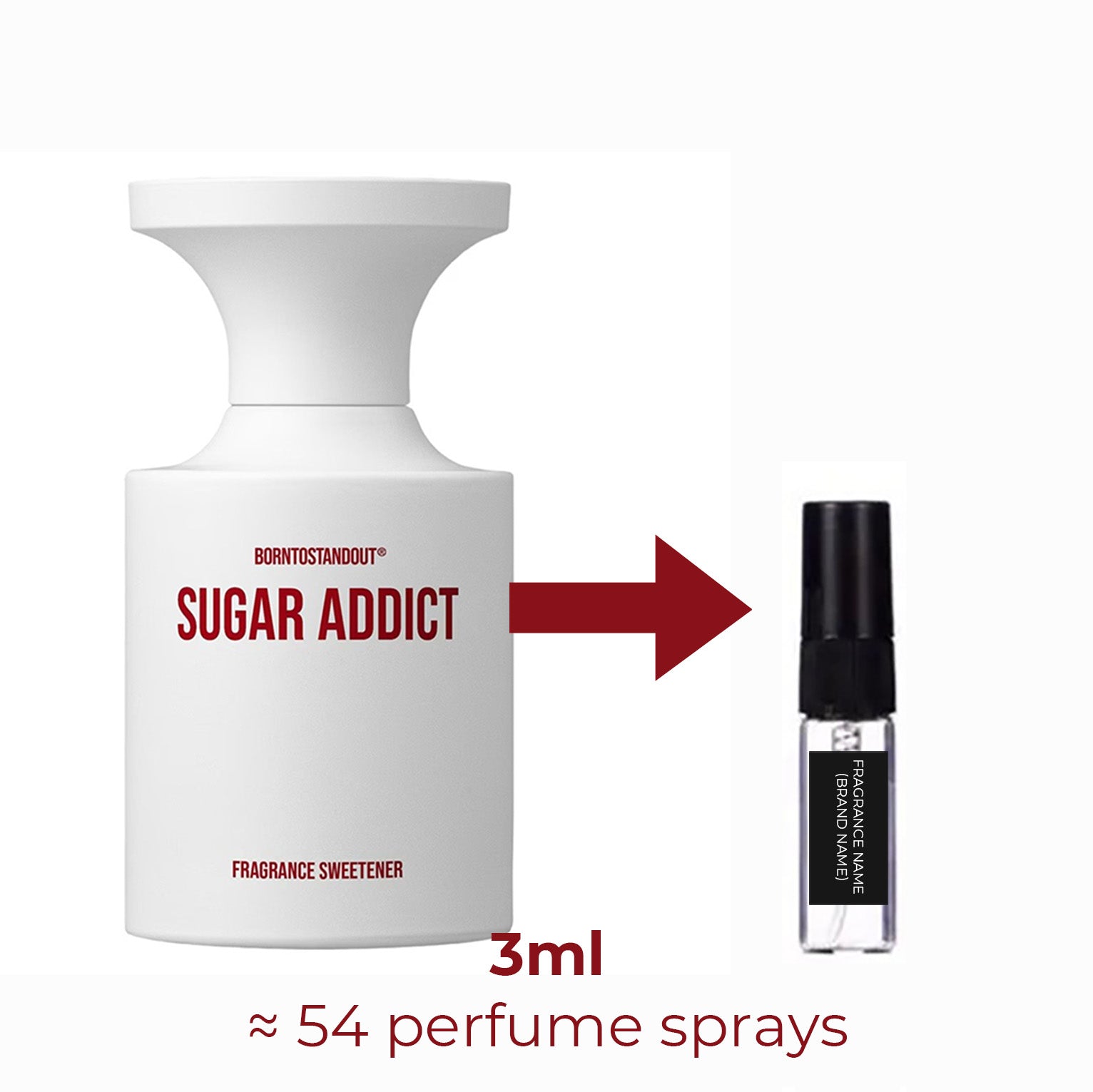 Sugar Addict BORNTOSTANDOUT® unisexe - ParfumAmaruParis