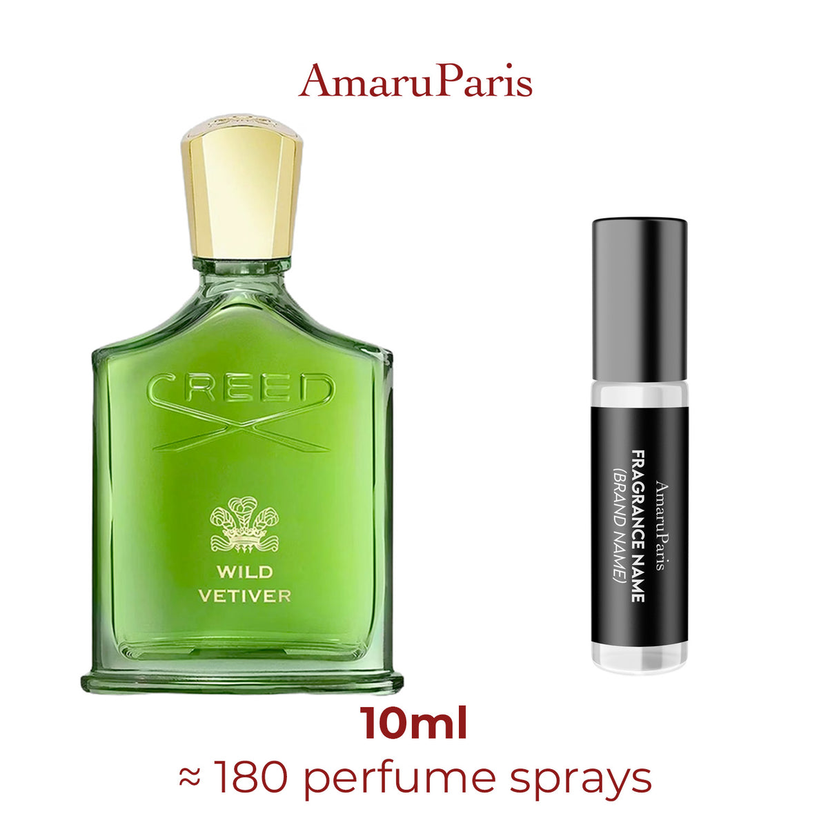 Wild Vetiver Creed échantillon 10ml