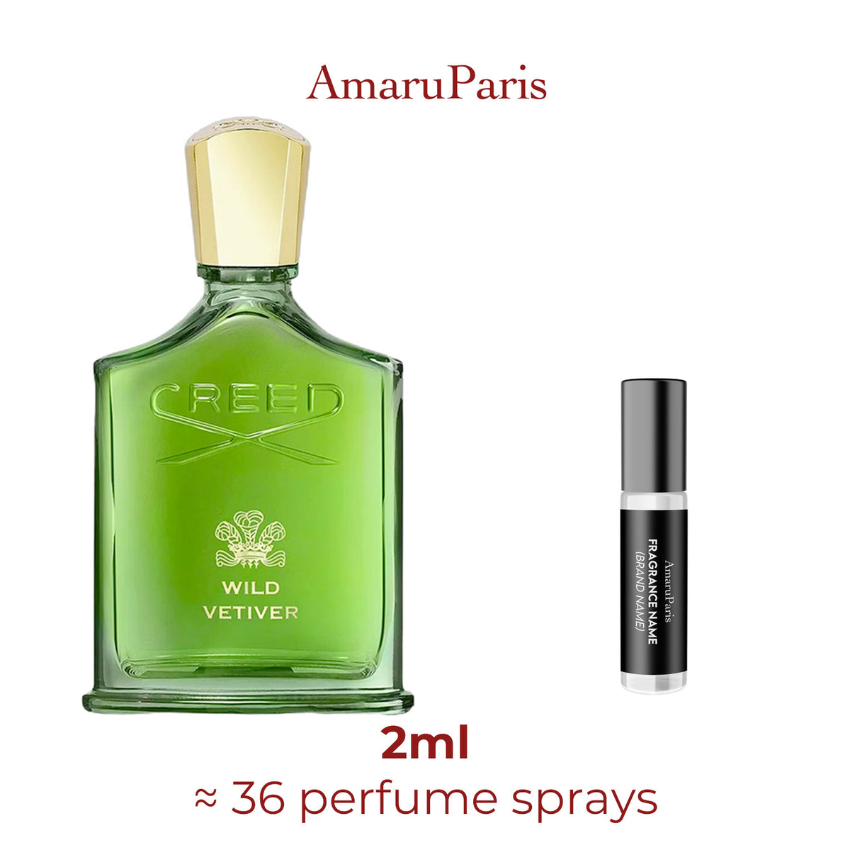 Wild Vetiver Creed échantillon 2ml